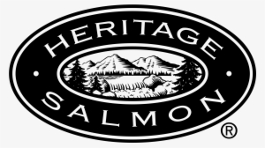Heritage Salmon Logo Png Transparent - Salmon