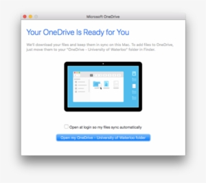 You're Onedrive Is Ready For You Success Screen - Computer Icon