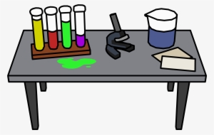 File Size - Lab Table Clip Art