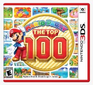 The Top 100 Box Art - Mario Party The Top 100 Box Art
