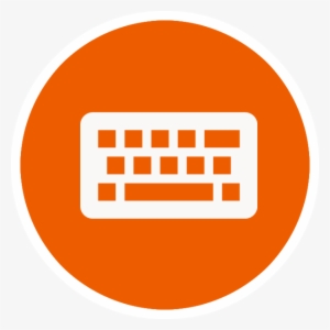Icon Rpgkeyboard 600×600 - Keyboard Logo Circle