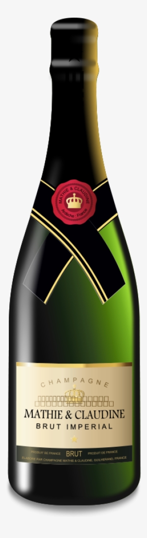 This Free Clipart Png Design Of Champagne Bottle Clipart - Bottle Of Champagne Cardboard Cutout