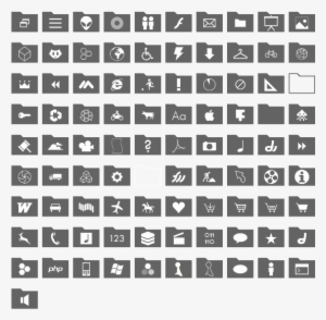 Search - Black Icons Pack Png