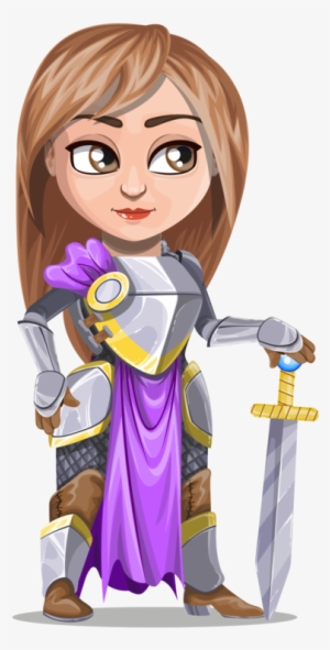 Knight Woman Warrior Child Female - Attitude Dp Pic Girls