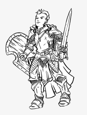The Warrior - Cartoon