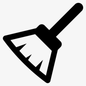 Short Broom Vector - Clean Icon Png