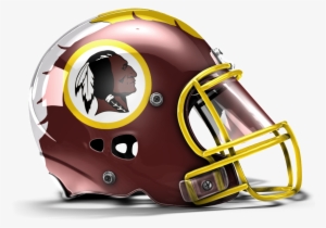 Awesome Redskins Helmet Pieles Rojas De Washington, - South Dakota State University Football Helmet