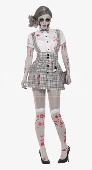 Zombie School Girl Costume - Scary School Girl Halloween Costume