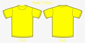 T Shirt Yellow Plain
