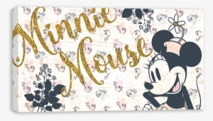Minnie Vintage Flower Banner - Blusa Da Minnie Vintage
