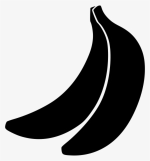 Svg Black And White Download Bananas Clipart Fresh - Banana