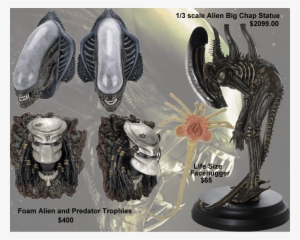 Alien-predator - Statue