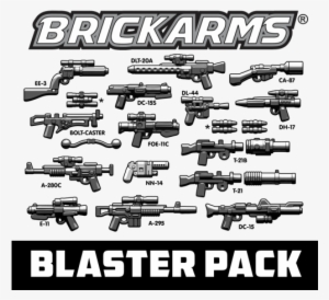 Brickarms Blaster Weapons Pack - Brickarms Star Wars Blaster Pack