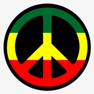Faixa Reggae Png - Simbolo De La Paz Rasta
