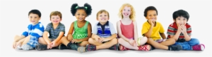Kids Sitting - Diversity Children
