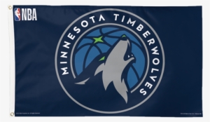 Minnesota Timberwolves Deluxe Flag - Minnesota Timberwolves