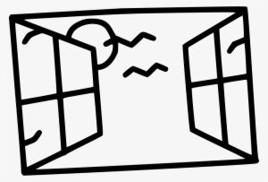 Open The Window Cartoon Transparent PNG - 700x524 - Free Download on