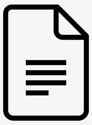 Google Docs Icon - Paper Icon Vector Png