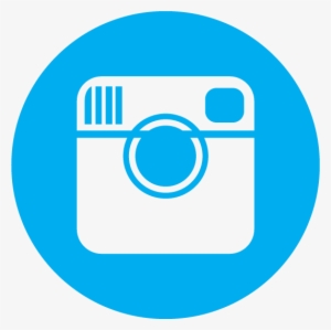 We've Jumped On The Social Media Bandwagon, And Heavily - Light Blue Instagram Icon