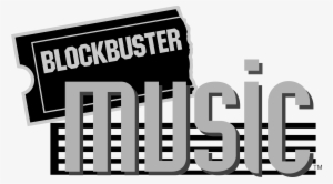 Blockbuster Music Logo Png Transparent