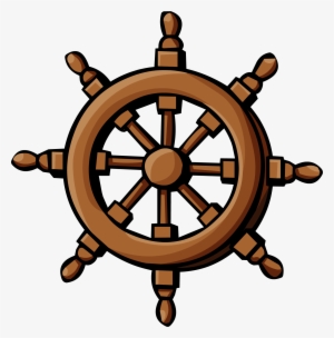 Png - Clip Art Ship Wheel