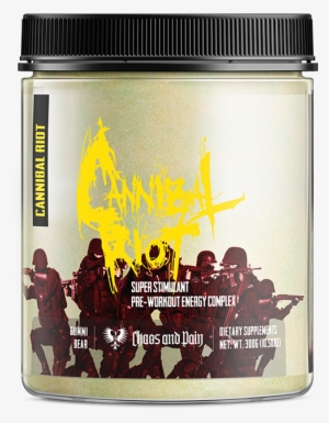 Cannibal Riot, The Best, Fast Acting, High Focus, Energy - Pre-workout