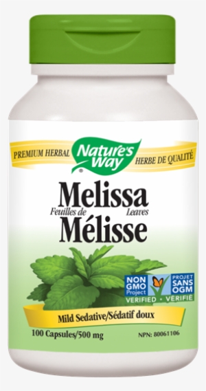 Melissa Leaves - Nature's Way Melissa Leaves - 500 Mg - 100 Capsules
