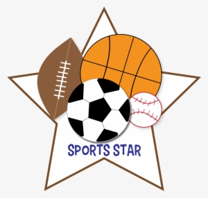 The Shining Sports Star - Sports Clipart
