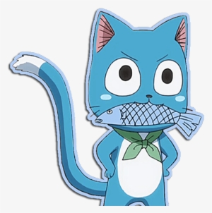 Happy The Cat From Fairy Tale Fairy Tail Happy Render - Fairy Tail Happy Fish