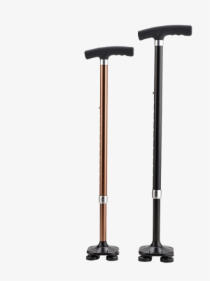 Old Man Crutches Four Legged Walking Stick Cane Elderly - String Trimmer