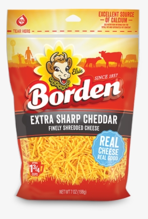 Finely Shredded Extra Sharp Cheddar Shreds - Monterey Jack Blend Cheese