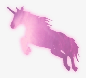 Transparent And Unicorn Image - Unicorn Silhouette