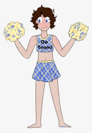 Png Black And White Download Cheerleaders Drawing Split - Flower Bouquet