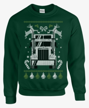 Trucker Christmas Sweater - Kanye Going To Run For President