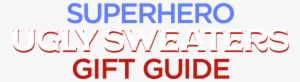 Superhero Sweater Gift Guide - Lg Super Uhd Tv Nano Cell