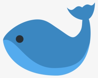 298 × 240 Pixels - Transparent Whale Emoji
