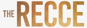 Recce Wordmark Line Texture Copy - The Recce