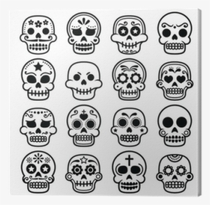 Halloween, Mexican Sugar Skull, Dia De Los Muertos - Imagenes De Dia De Muertos Animadas
