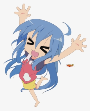 Lucky Star Images Konata Izumi Hd Wallpaper And Background - Lucky Star Group Wall Scroll