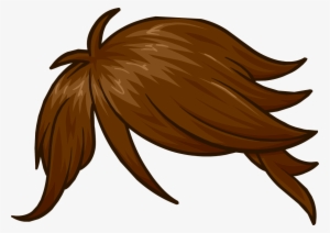 The Side Sweep Clothing 1193 Plain - Club Penguin Hair Png
