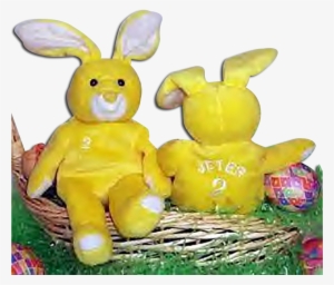 Salvino's Bamm Beanos 1999 Easter Bunny Derek Jeter - Plush Easter Bunnies