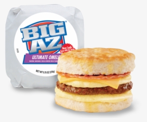 Big Az Ultimate Omelet Sandwich - Big Az Burger