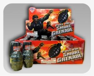 Pull Pin Smoke Grenade 3/24 - Pull Pin Smoke Grenades