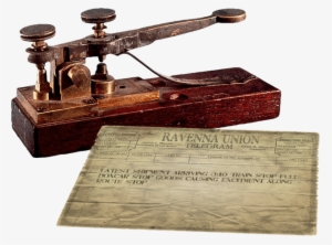 Thank You For Visiting The Wild West World Of Ravenna - Telegraph Morse Code