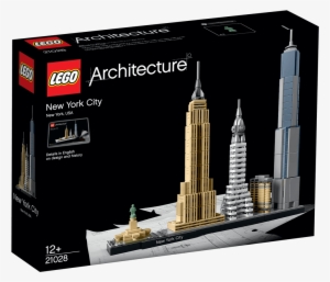 If You're Not Familiar With The Series, The Famed Building-blocks - Lego Architecture Nueva York