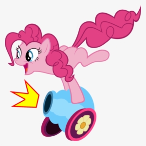 Pinkie Pie Party Cannon Vector By Hombre0-d4ik2vm - Pinkie Pie Cannon