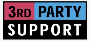 3rd Party Support Logo Png Transparent - 3rd Party Logo