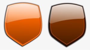 Glossy Shields - Brown Shield