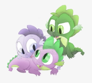 Pearl Spike On Deviantart Png Mlp Smokey - My Little Pony Spike Family