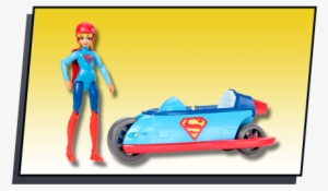 Dc Super Hero Girls™ Supergirl Action Figure With Pod - Cartoon
